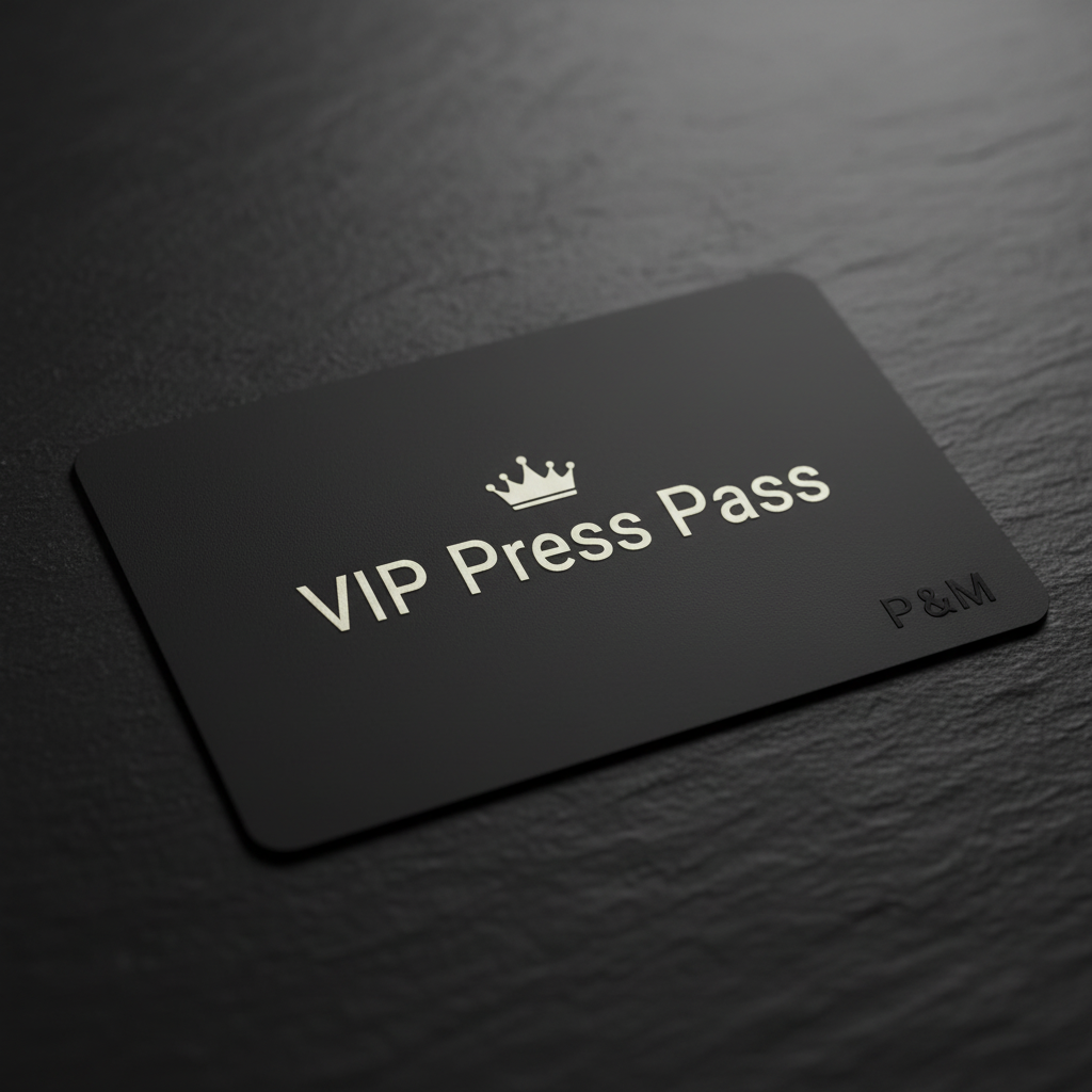 VIP Press Pass